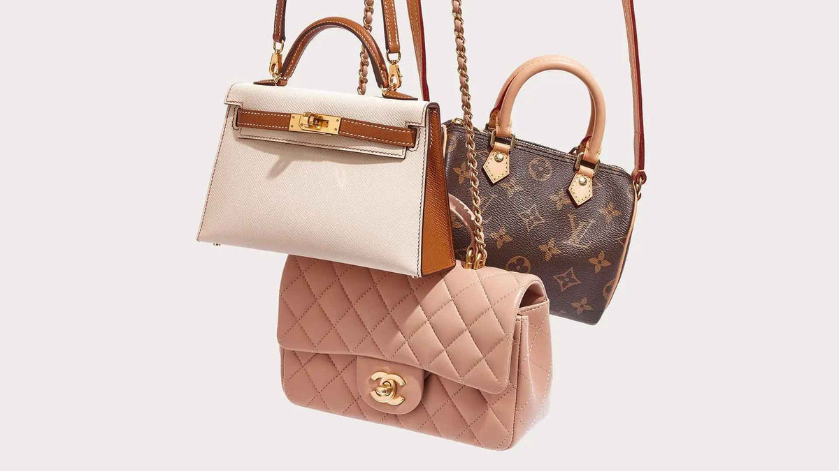 Secondhand designer bags from Louis Vuitton, Chanel and Hermes