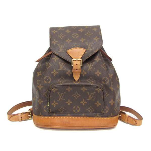 Mochila Louis Vuitton Monogram Montsouris MM M51136 para mujer, marrón