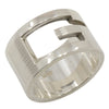 Gucci G-Markenring, breiter Ring, Ringgröße 12