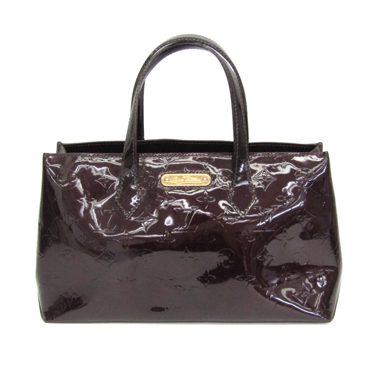 Louis Vuitton Monogram Vernis Wilshire PM M93641 Damenhandtasche Amarante