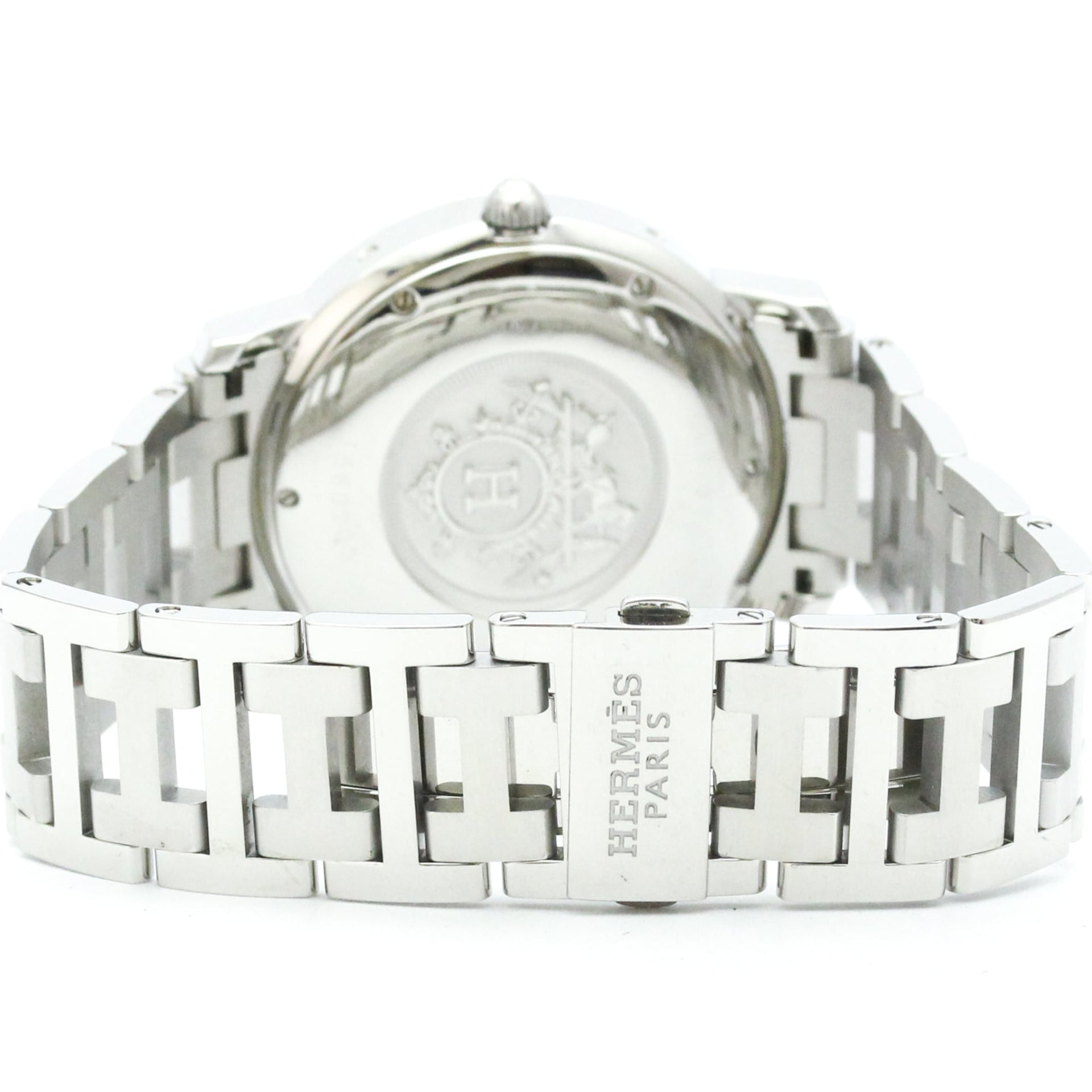 HERMES Clipper GMT Power Reserve Steel Automatic Watch CL2.810 Polished 5