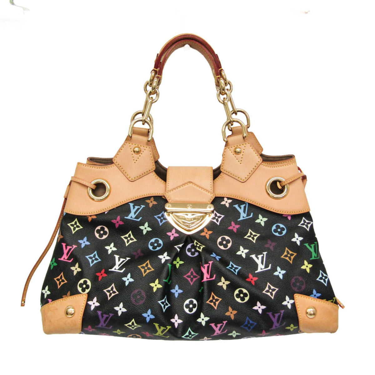 Louis Vuitton Monogram Multicolore Ursula M40124 Handtasche für Damen Noir