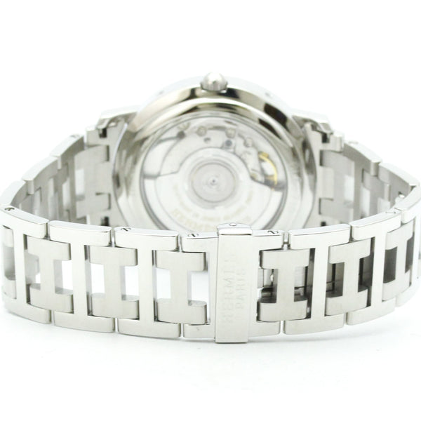 HERMES Clipper Power Reserve Steel Automatic Watch CL5.710 Polished 5