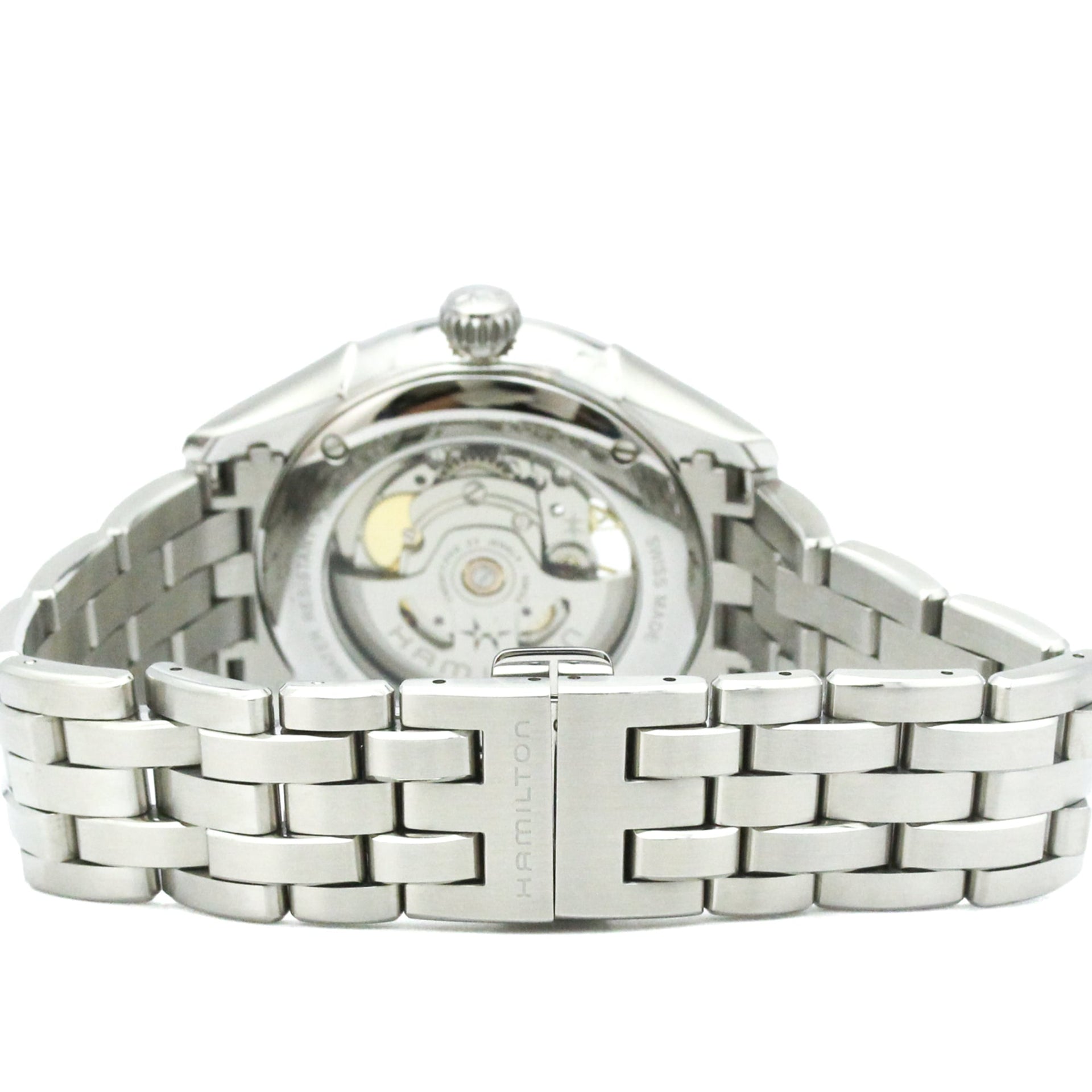 HAMILTON Jazzmaster Stainless Steel Automatic Mens Watch H32675151 Polished 5