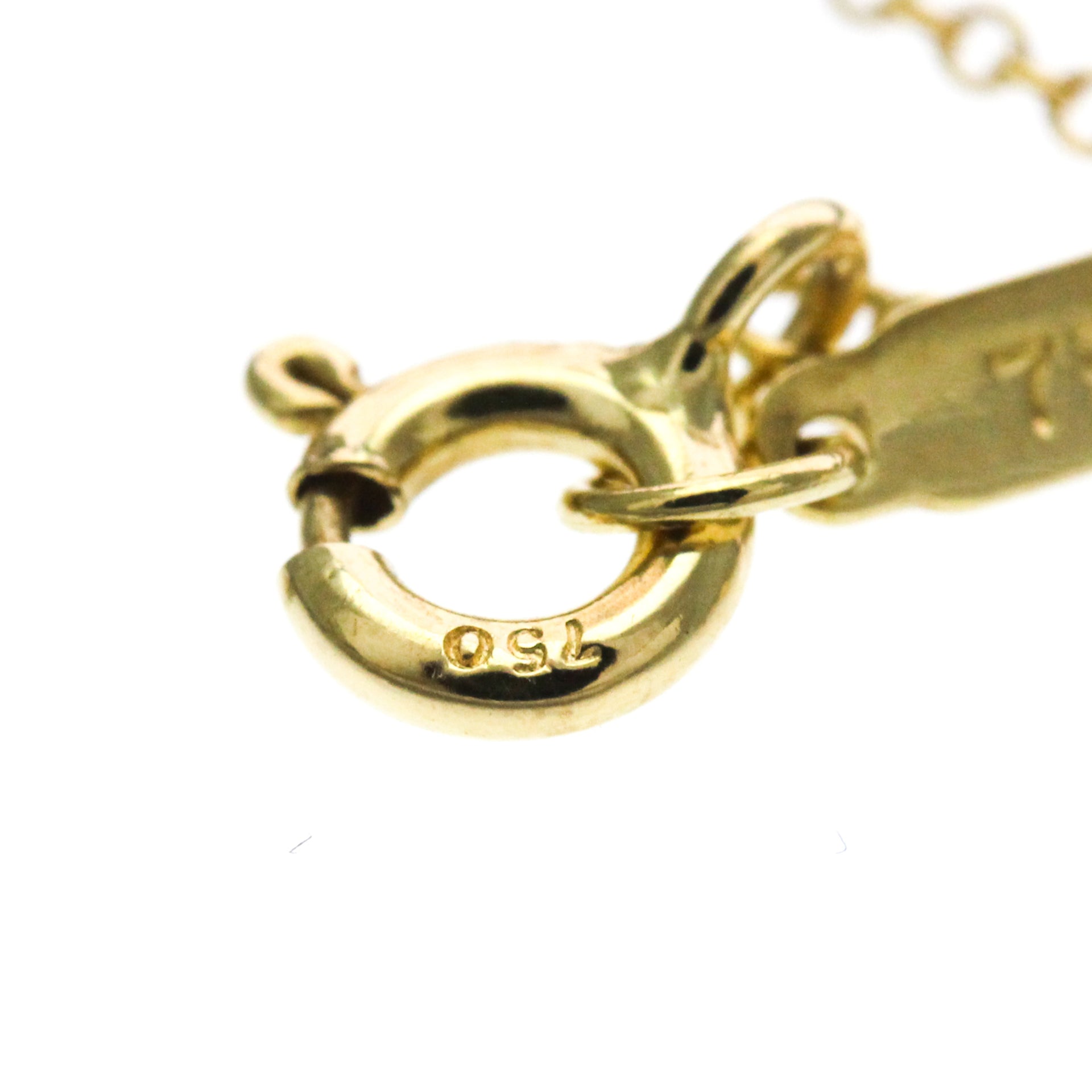 Tiffany Dots Circle Diamond Necklace Yellow Gold (18K) 9