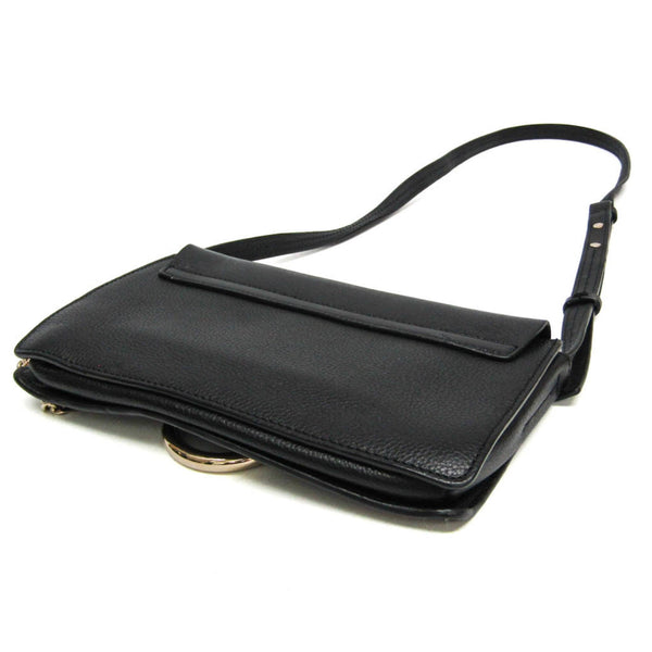 Chloé Faye Women's Leather Shoulder Bag Black 3