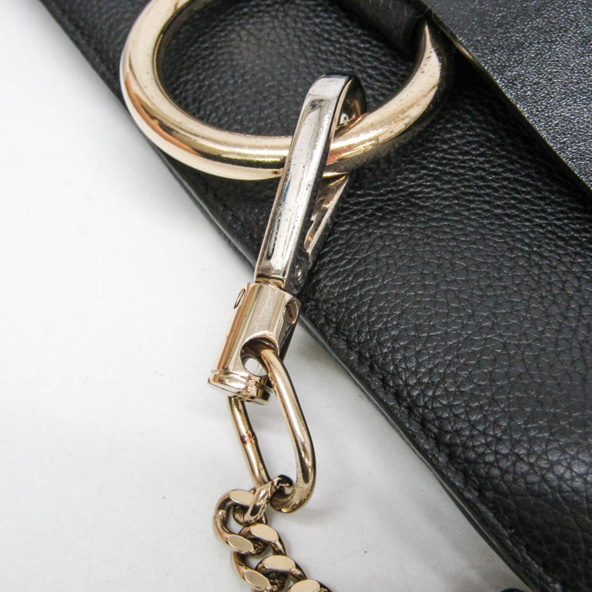 Chloé Faye Women's Leather Shoulder Bag Black 7
