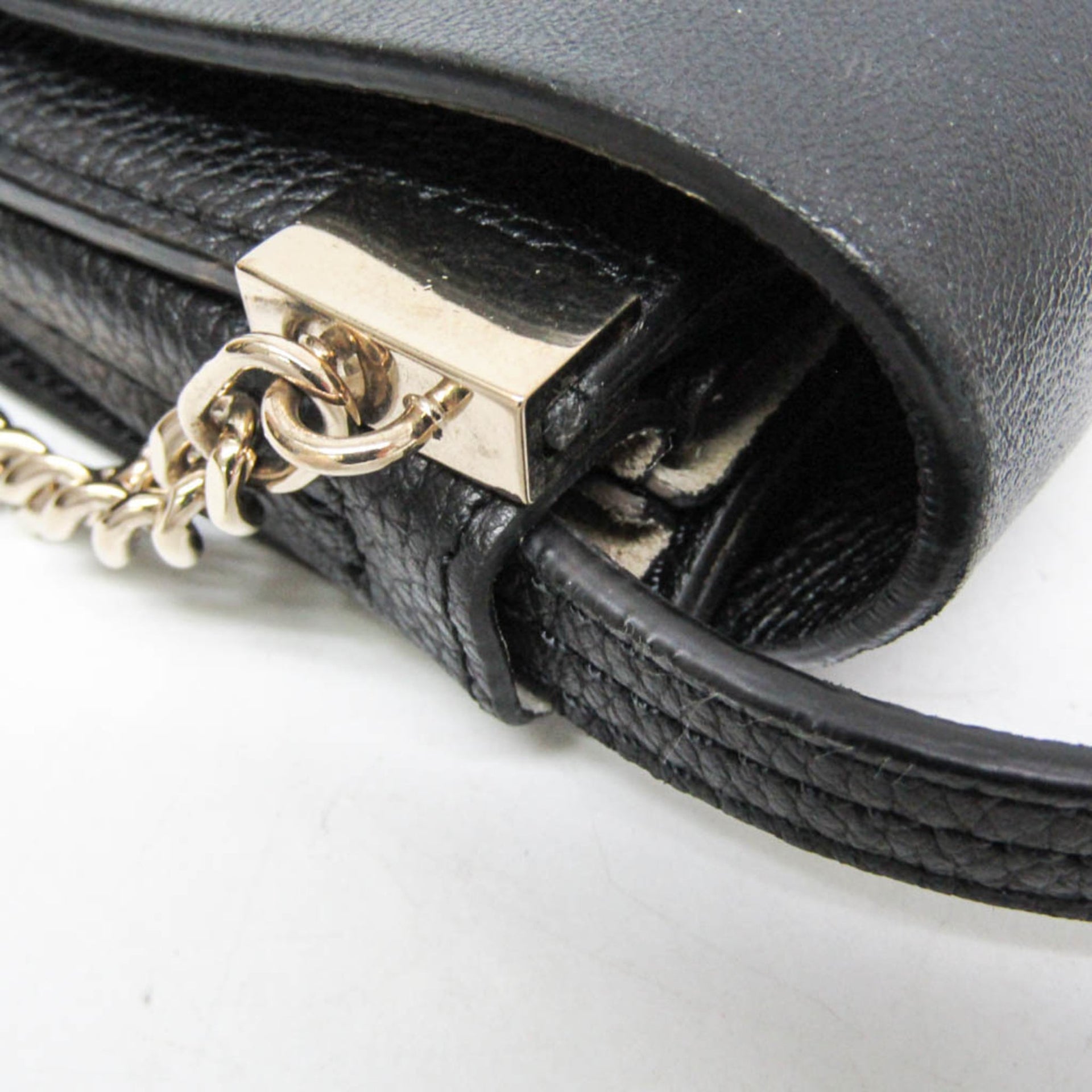 Chloé Faye Women's Leather Shoulder Bag Black 12