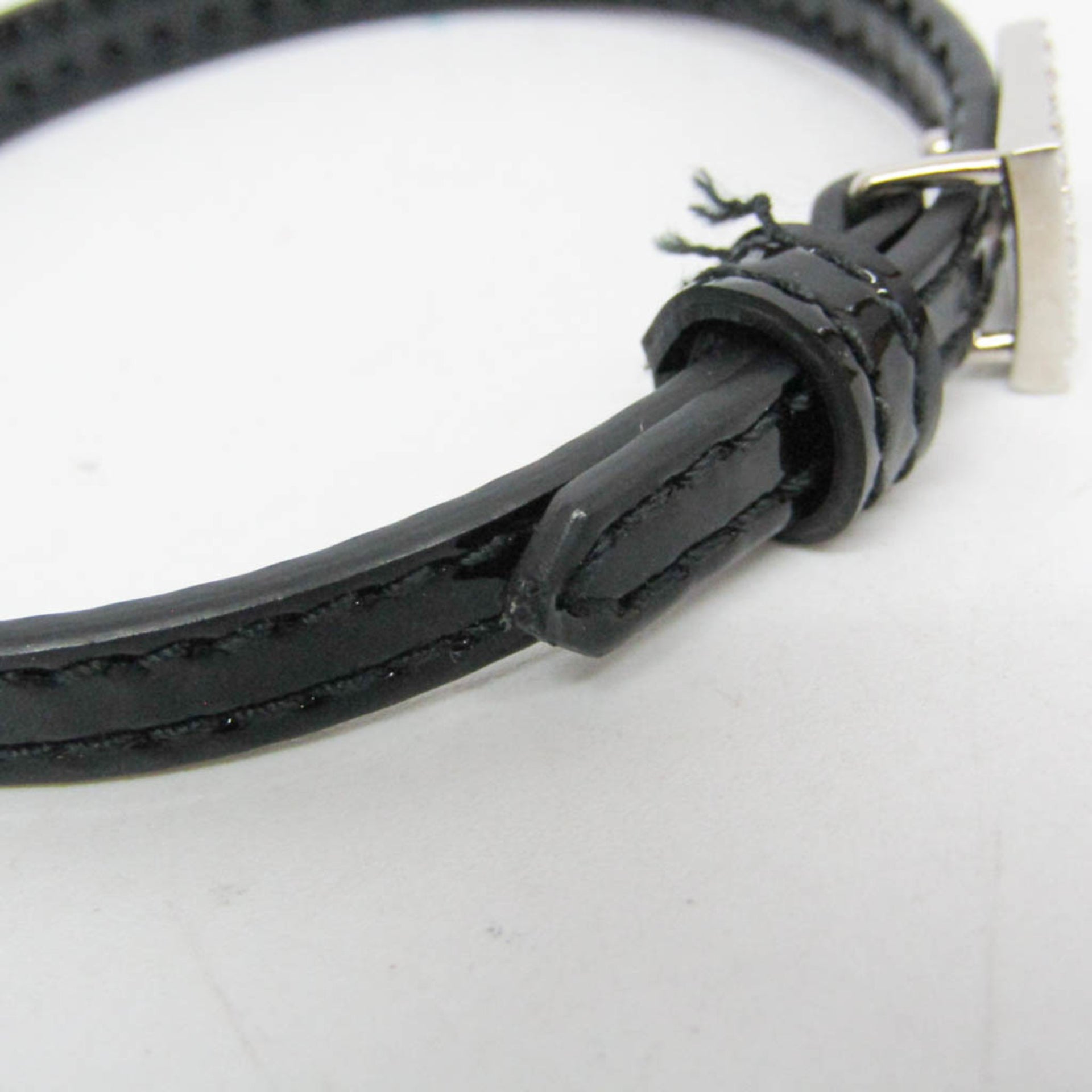 Gucci Square G Patent Leather Bracelet 623237 Leather 6
