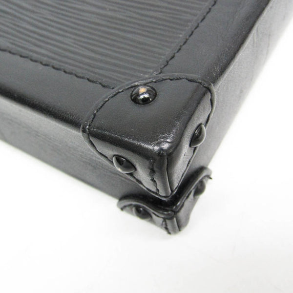 Louis Vuitton Epi Trunk Vertical M67871 Women's Shoulder Bag Black 7