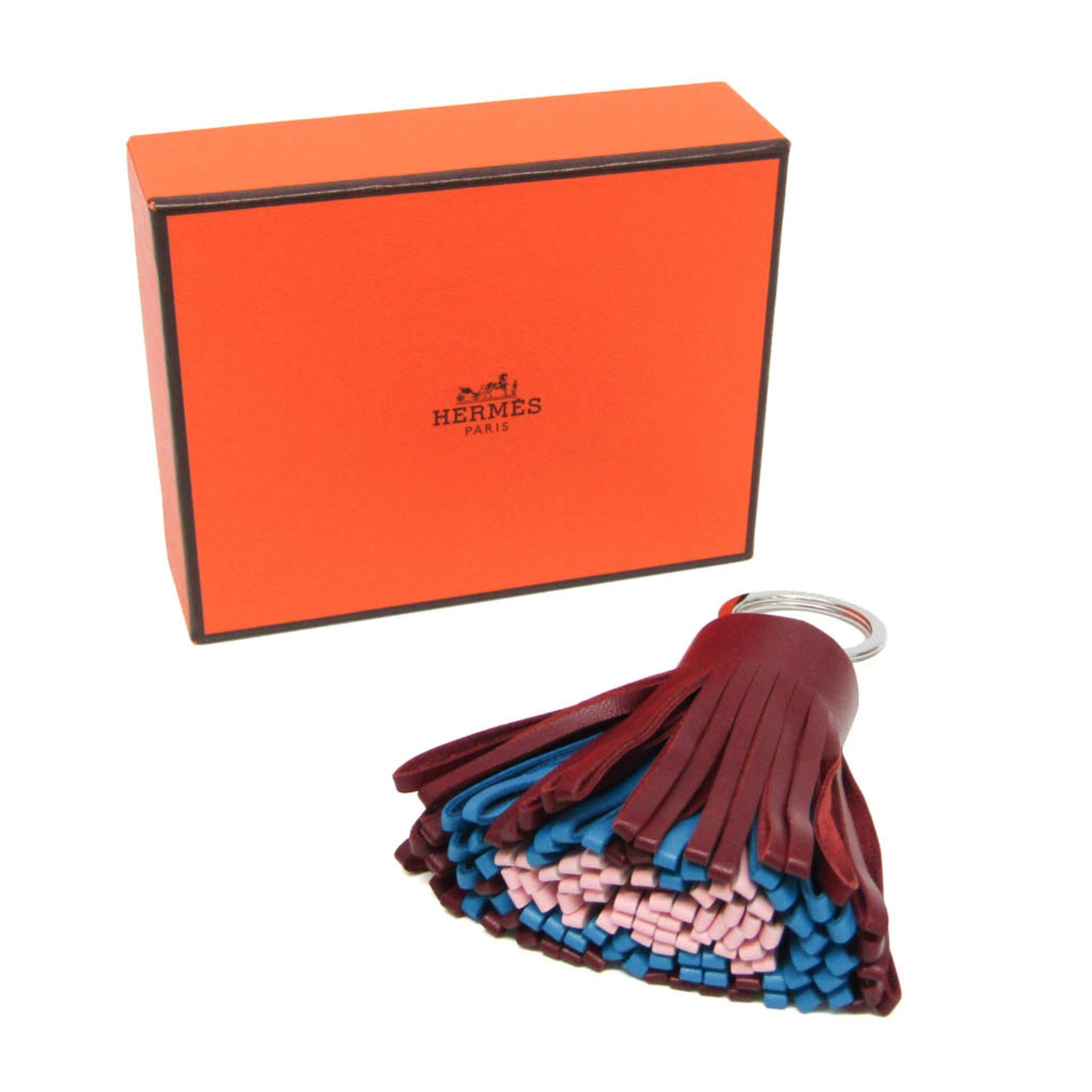 Hermes Carmen Keyring (Blue 2
