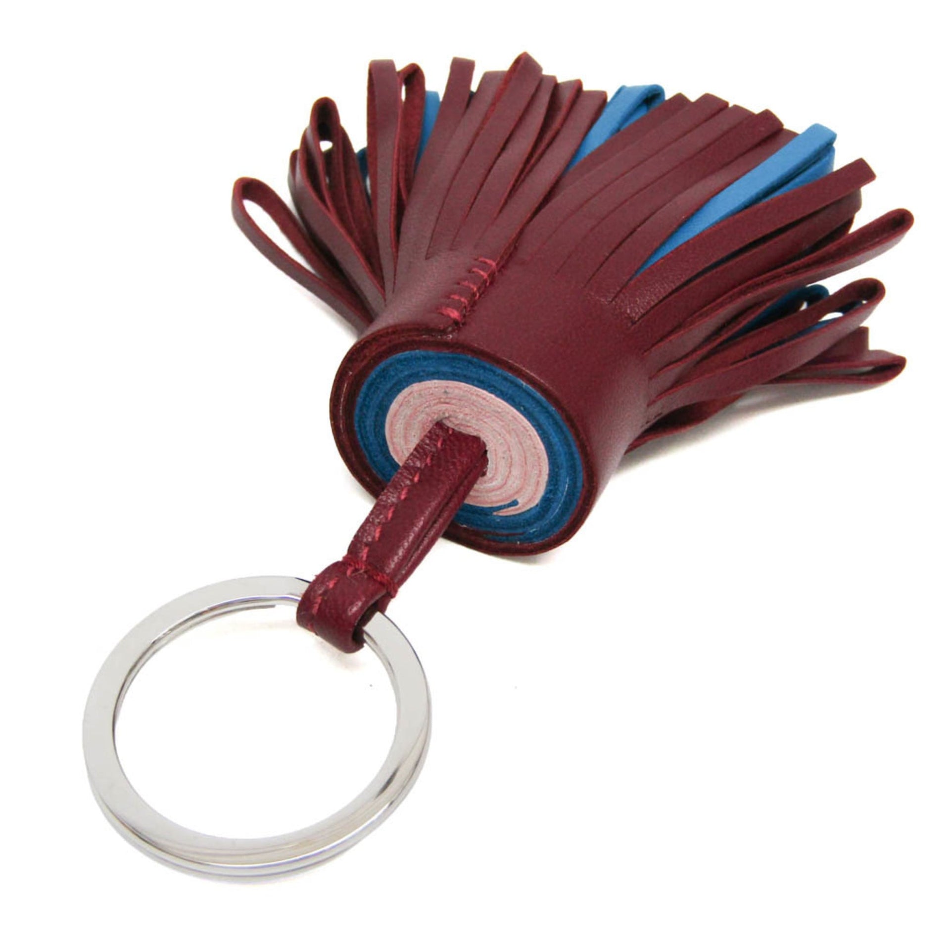Hermes Carmen Keyring (Blue 3