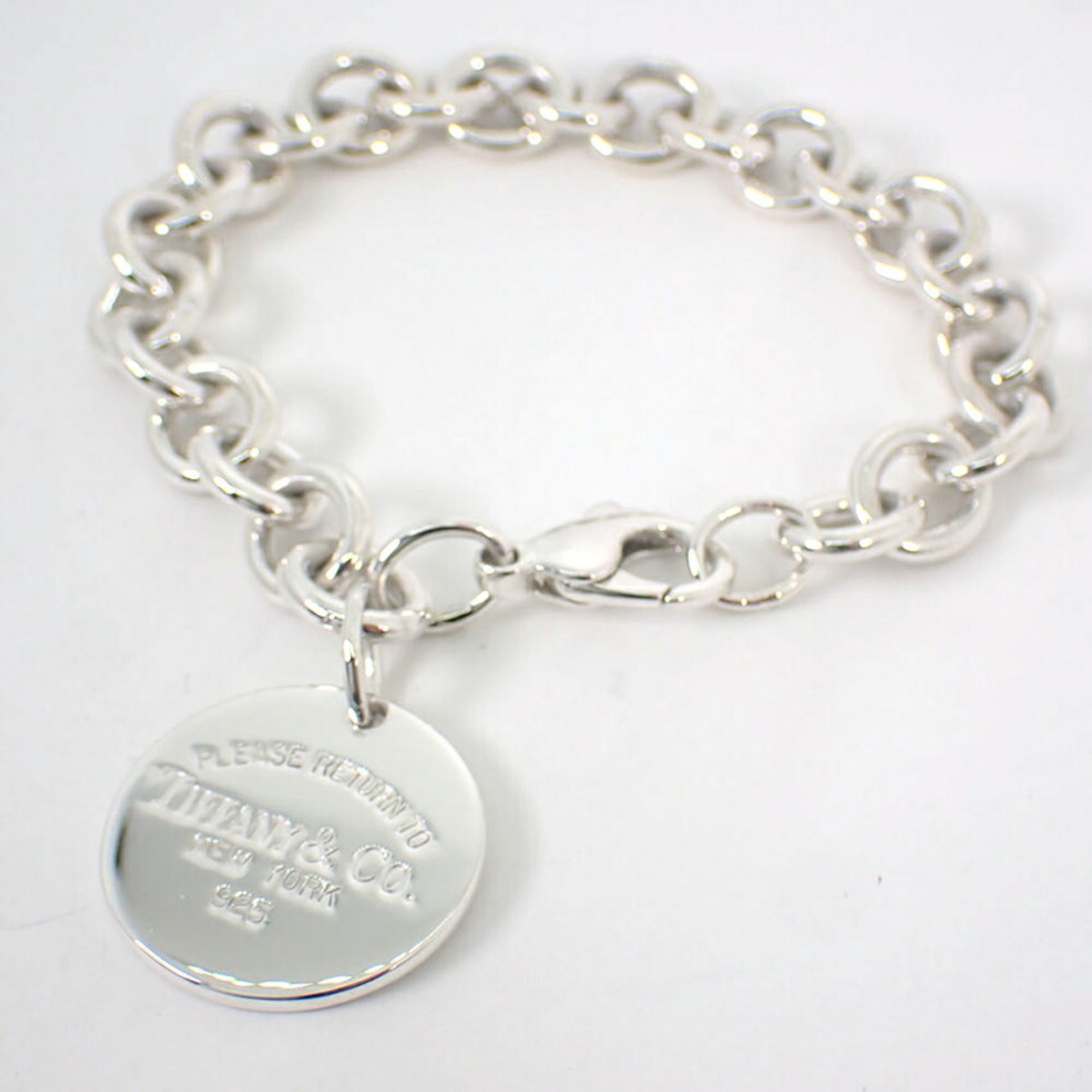 TIFFANY & Co. 925 Return to Round Anhänger-Armband 6