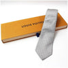 Corbata de seda Louis Vuitton con patrón de lunares